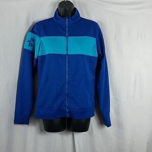 Under Armour Retro 90s Look Color Block Zip Jacket